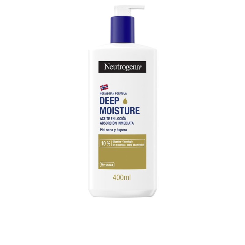 Neutrogena Deep Moisture Loción Corporal en Aceite 400ml Neutrogena Deep Moisture Loción Corporal en Aceite 400ml