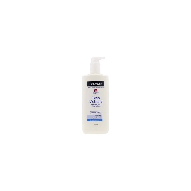 Neutrogena Loción Corporal Hidratación Profunda Sensible Dosificador 400ml Neutrogena Loción Corporal Hidratación Profunda Sensible Dosificador 400ml