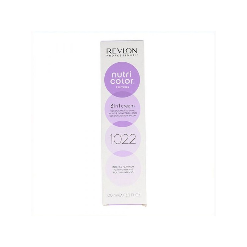 Revlon Nutri Color Filters 1022 Mascarilla de Color Platino Intenso 100ml Revlon Nutri Color Filters 1022 Mascarilla de Color Platino Intenso 100ml