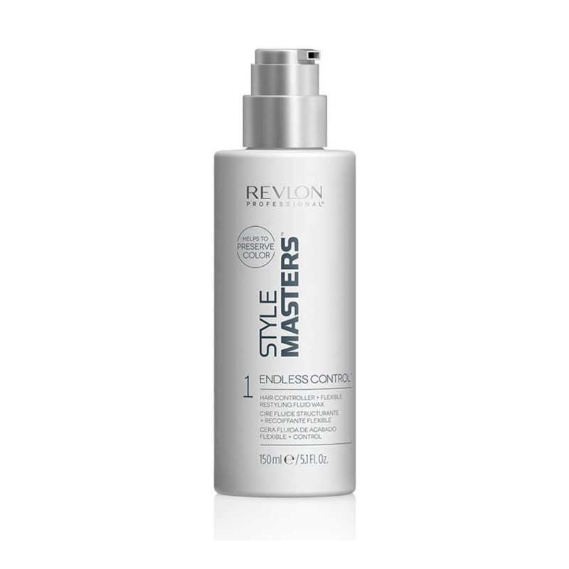 Revlon Style Masters Endless Control Fluid Wax 150ml Revlon Style Masters Endless Control Fluid Wax 150ml