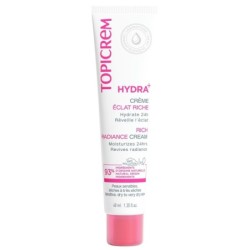 Topicrem Hydra+ Reichhaltige, aufhellende Feuchtigkeitscreme, 40 ml