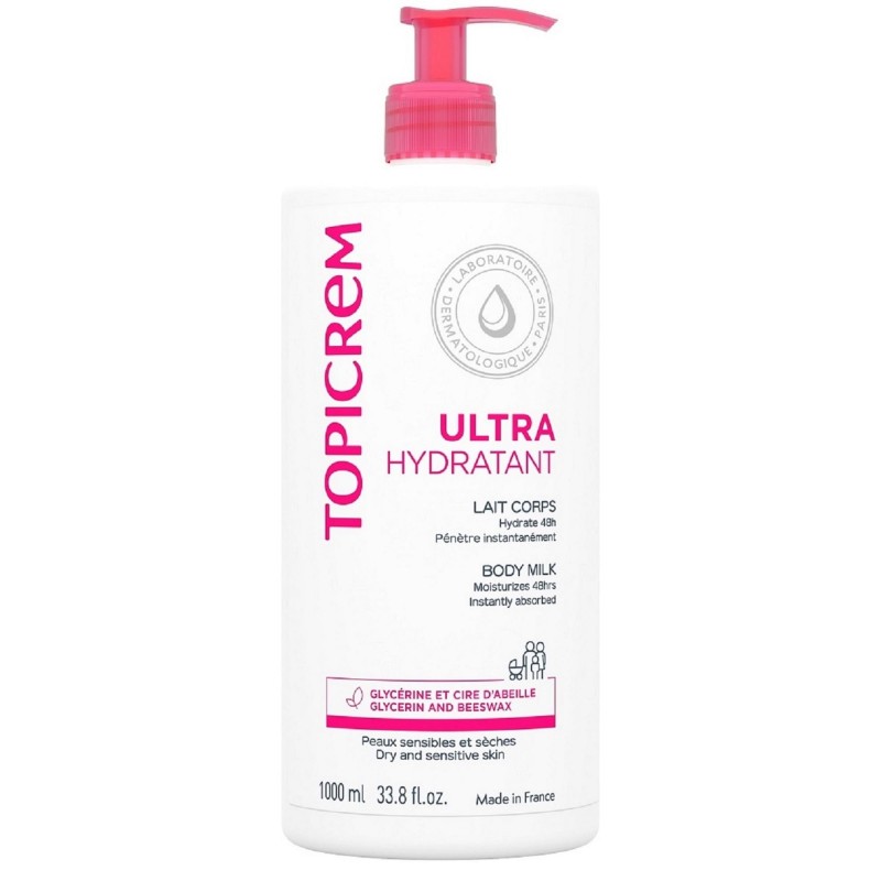 Topicrem UH Ultra Feuchtigkeitsspendende Körpermilch 1000ml Topicrem UH Ultra Feuchtigkeitsspendende Körpermilch 1000ml