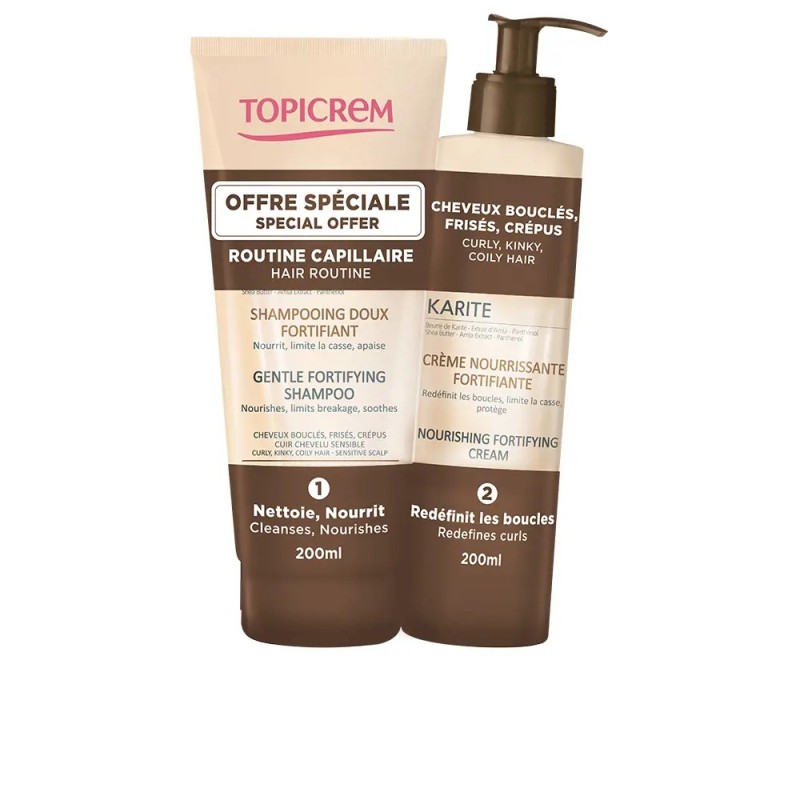 Topicrem Friseurset Shampoo und Pflegecreme 2-tlg Topicrem Friseurset Shampoo und Pflegecreme 2-tlg