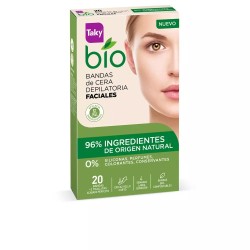 Taky Facial Wax Strips for Hair Removal, 20 units