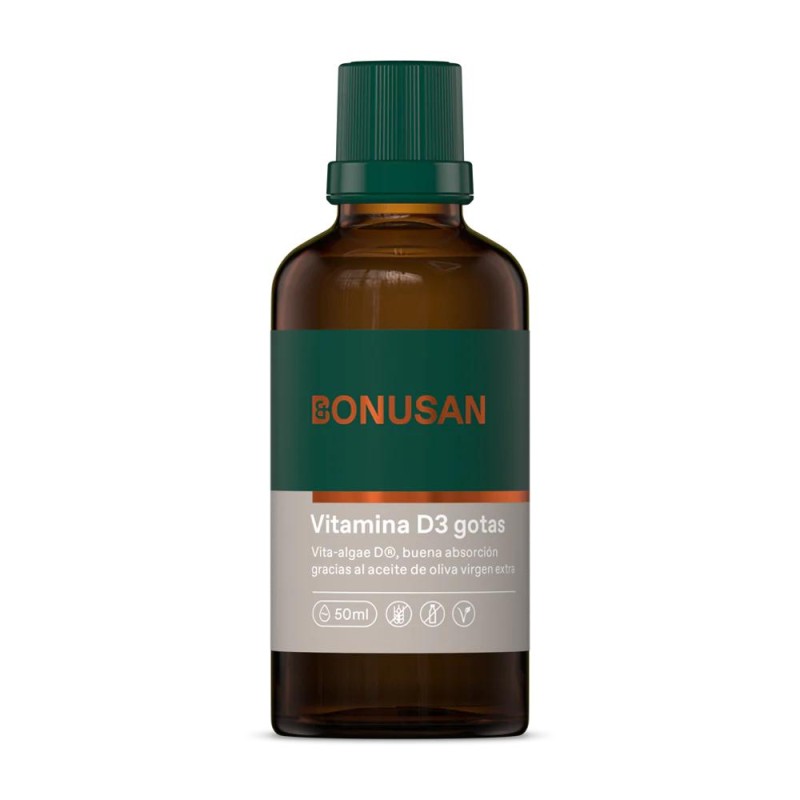 Bonusan Vitamin D3 Drops 5 mcg 50 ml Bonusan Vitamin D3 Drops 5 mcg 50 ml
