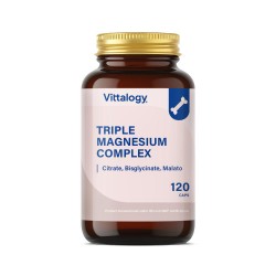 Vittalogy Dreifach-Magnesium-Komplex 120 Kapseln