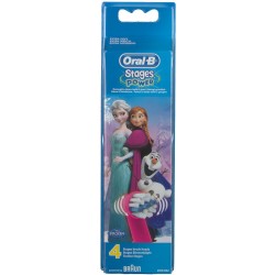 Peças de reposição para escova de dentes elétrica congelada ORAL-B 4 cabeças