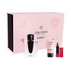 Shiseido Ginza Set Eau de Parfum 90 ml + Loción Corporal 50 ml + Barra de labios 1 ud