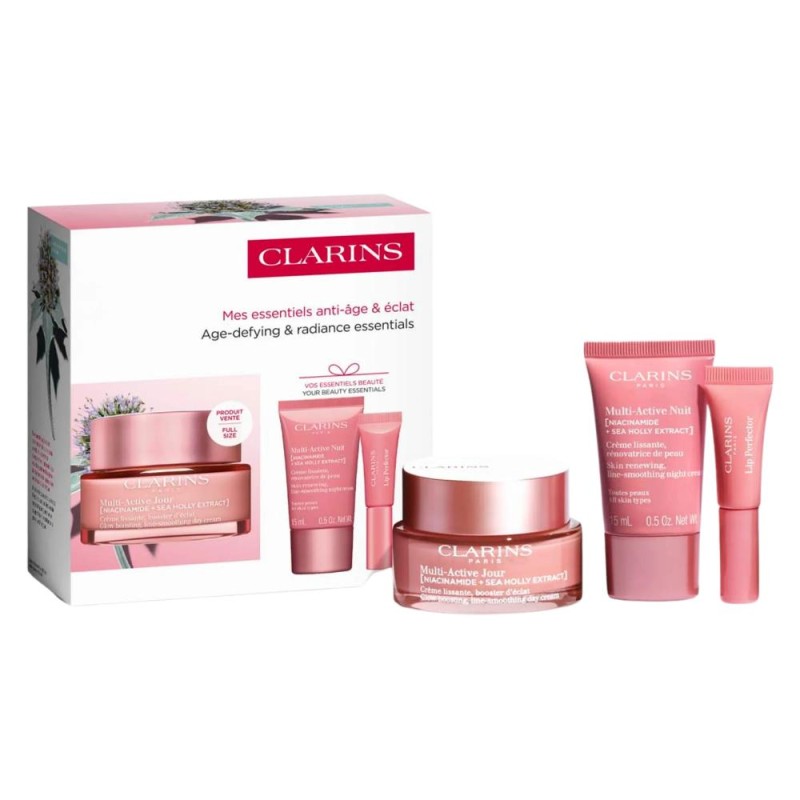 Coffret Multi-Actif Clarins 50 ml + 15 ml + 5 ml
