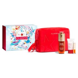 Clarins Estuche Double Sérum 50 ml + Bálsamo 15 ml + Labial 1,4 ml