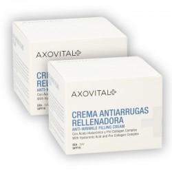 AXOVITAL Duplo Filling Anti-Wrinkle Day Cream Spf15 (2x50ml)