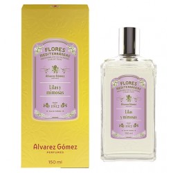 Alvarez Gomez Fleurs Méditerranéennes Cologne Lilas et Mimosas 150ml