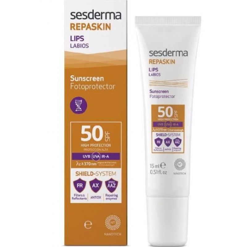SESDERMA Repaskin Protettore Labbra SPF 50 (15ml) SESDERMA Repaskin Protettore Labbra SPF 50 (15ml)
