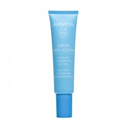 Apivita Aqua Beelicious Gel Rafraîchissant Contour des Yeux Roll-On 15 ml