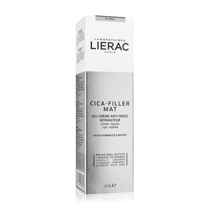 LIERAC Cica-Filler Mat Gel-Crema Riparatrice Antirughe 40ml LIERAC Cica-Filler Mat Gel-Crema Riparatrice Antirughe 40ml