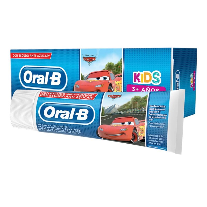 ORAL-B Kids Pasta Dentifrica Infantil Cars 75ml