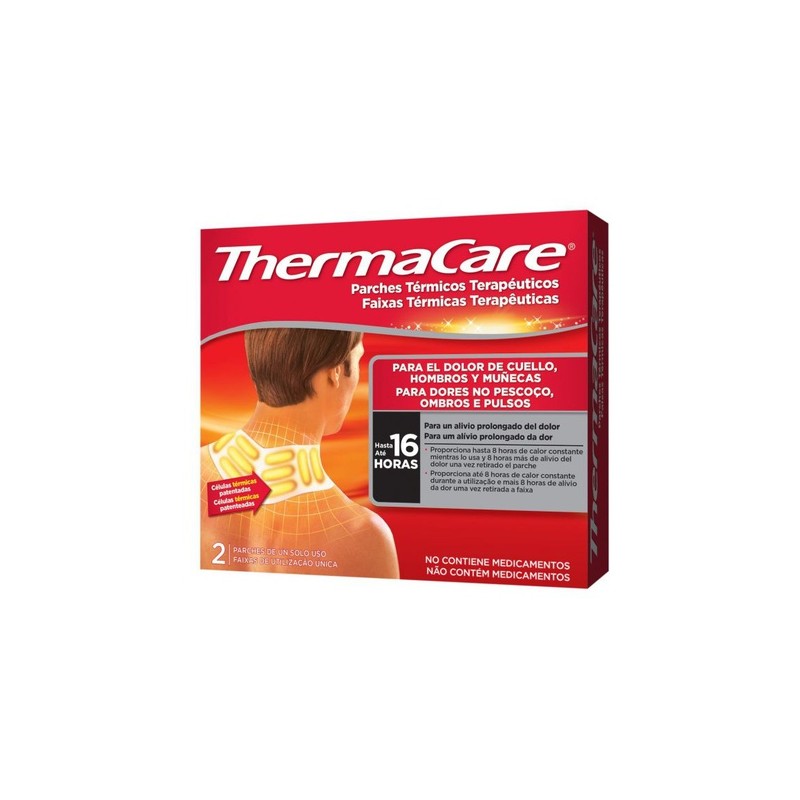 THERMACARE Heat Patches for Neck, Shoulder and Wrist Pain 2 units
