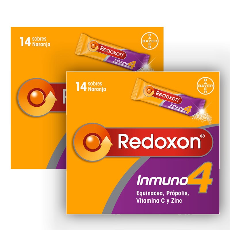 REDOXON Immuno 4 Duplo Vitamine Difese Naturali 2x14 Buste